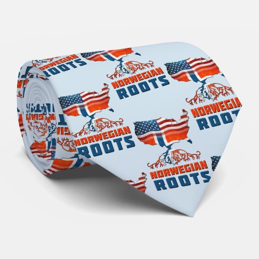 Krawatte der amerikanischen Roots (Gerollt)