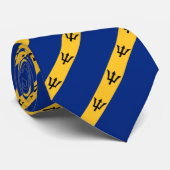 Krawatte der Barbados-Flagge (Gerollt)