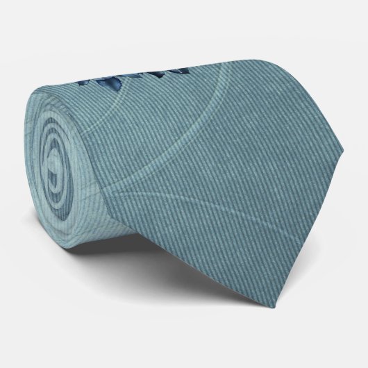 Krawatte der blauen Rose (Gerollt)