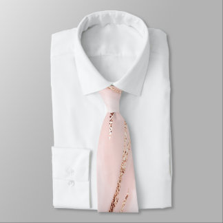 KRAWATTE DER BLUSH MARBLE GOLD MENS