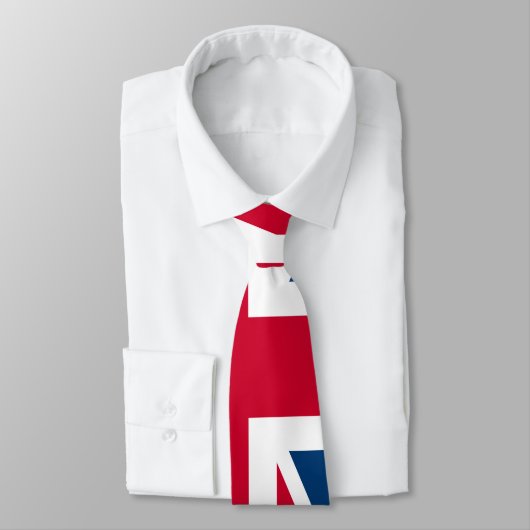 Krawatte der britischen Flagge (Gebunden)