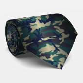 Krawatte der Camouflage (Gerollt)