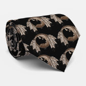 Krawatte der ersten Nationen Metis Pride Krawatte (Gerollt)