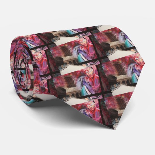 Krawatte der Farben (Gerollt)