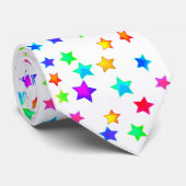 Krawatte der farbigen Sterne (Gerollt)