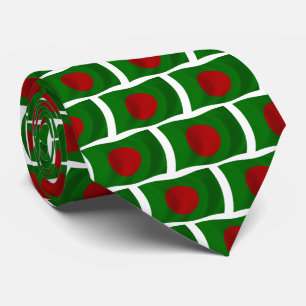 Krawatte der Flagge von Bangladesch