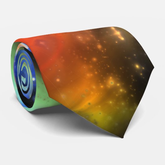 Krawatte der Fraktal-Nebelfleck-6 (Gerollt)