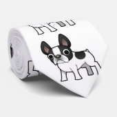 Krawatte der französischen Bulldogge (Gerollt)