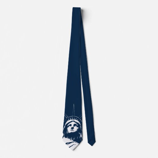 Krawatte der Freiheit NY City Souvenir Necktie (Vorderseite)