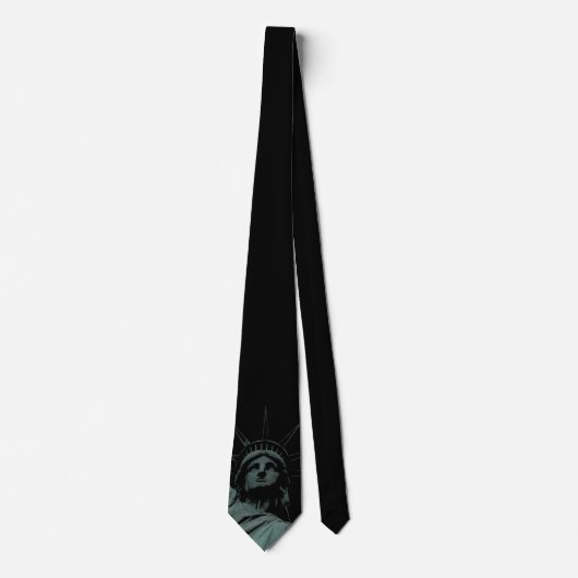 Krawatte der Freiheit NY City Souvenir Necktie (Vorderseite)