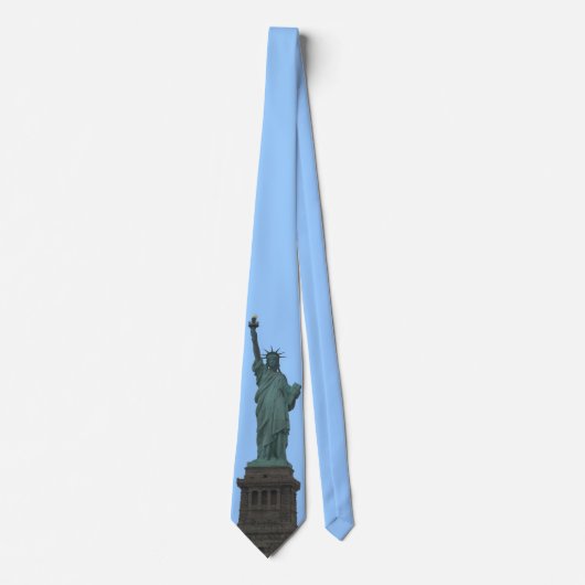 Krawatte der Freiheit NY City Souvenir Necktie (Vorderseite)