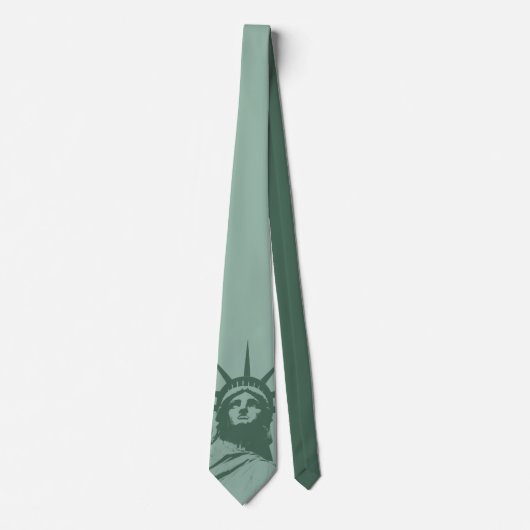 Krawatte der Freiheit NY City Souvenir Necktie (Vorderseite)