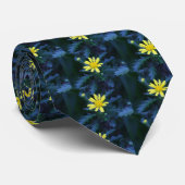 Krawatte der gelben Blume (Gerollt)