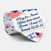 Krawatte der israelischen Flagge/der (Gerollt)