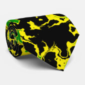 Krawatte der jamaikanischen Flaggen-die abstrakte (Gerollt)