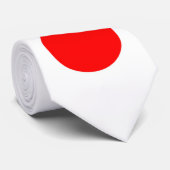Krawatte der japanischen Flagge (Gerollt)