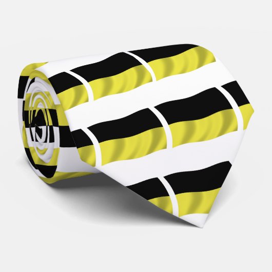 Krawatte der Kaschubians-Flagge (Gerollt)