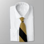 Krawatte der Lichtbronze und der Black University (Gebunden)