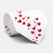 Krawatte der Liebe, Herz, Hochzeit, Trauzeugen, Va (Gerollt)