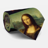 Krawatte der Männer mit geteerter Mona Lisa Print (Gerollt)