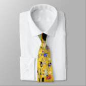 Krawatte der Männer mit Klimts Kuss (Gebunden)