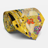 Krawatte der Männer mit Klimts Kuss (Gerollt)