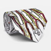 Krawatte der menschliche Unterarm und der (Gerollt)