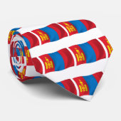 Krawatte der mongolischen Flagge (Gerollt)