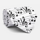 Krawatte der Musiknote (Gerollt)