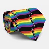 Krawatte der Regenbogenflagge (Gerollt)