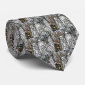 Krawatte der Roboter 11 (Gerollt)