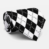 Krawatte der SchädelRaute (Gerollt)