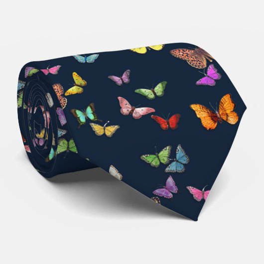 Krawatte der Schmetterlinge (Gerollt)