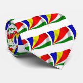 Krawatte der Seychellen-Flagge (Gerollt)