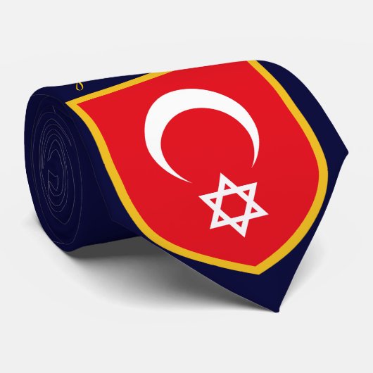Krawatte der Türkei und Israels (Gerollt)