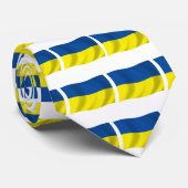 Krawatte der ukrainischen Flagge (Gerollt)
