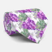 Krawatte der ursprünglichen Wasserfarbe Traubenclu (Gerollt)