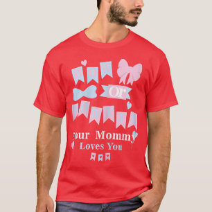 Krawatte der weiblichen Wunde oder der weiblichen  T-Shirt