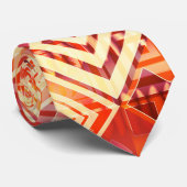 Krawatte des Abstrakten Musters (Gerollt)