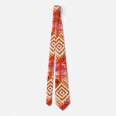 Krawatte des Abstrakten Musters (Rückseite)