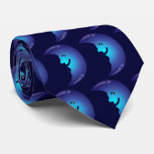 Krawatte des blauen Mondes (Gerollt)