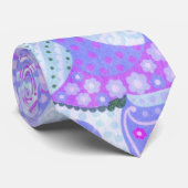 Krawatte des Blumenfrühlings (Gerollt)