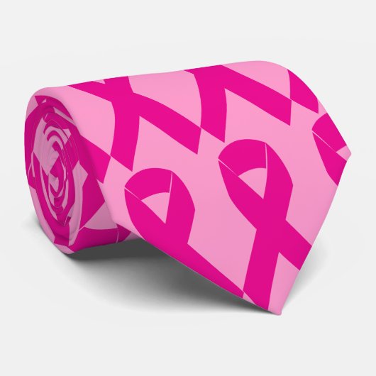 Krawatte des Brustkrebs (Gerollt)