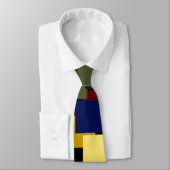 Krawatte des Farbplatzes (Gebunden)