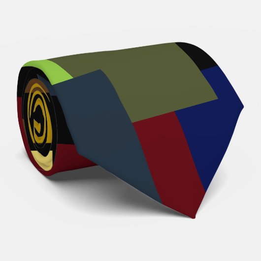 Krawatte des Farbplatzes (Gerollt)