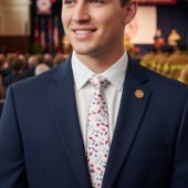 Krawatte des Feuerwehrführers Abschluss