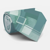 Krawatte des gestrichenen geometrischen Blinds und (Gerollt)