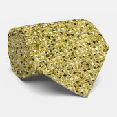 Krawatte des Goldene Sequins (Gerollt)