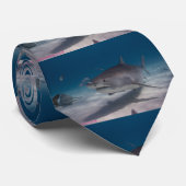 Krawatte des Haifischtauchers (Gerollt)