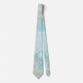 Krawatte des Inspirierten Prüfmusters am Strand (Vorderseite)